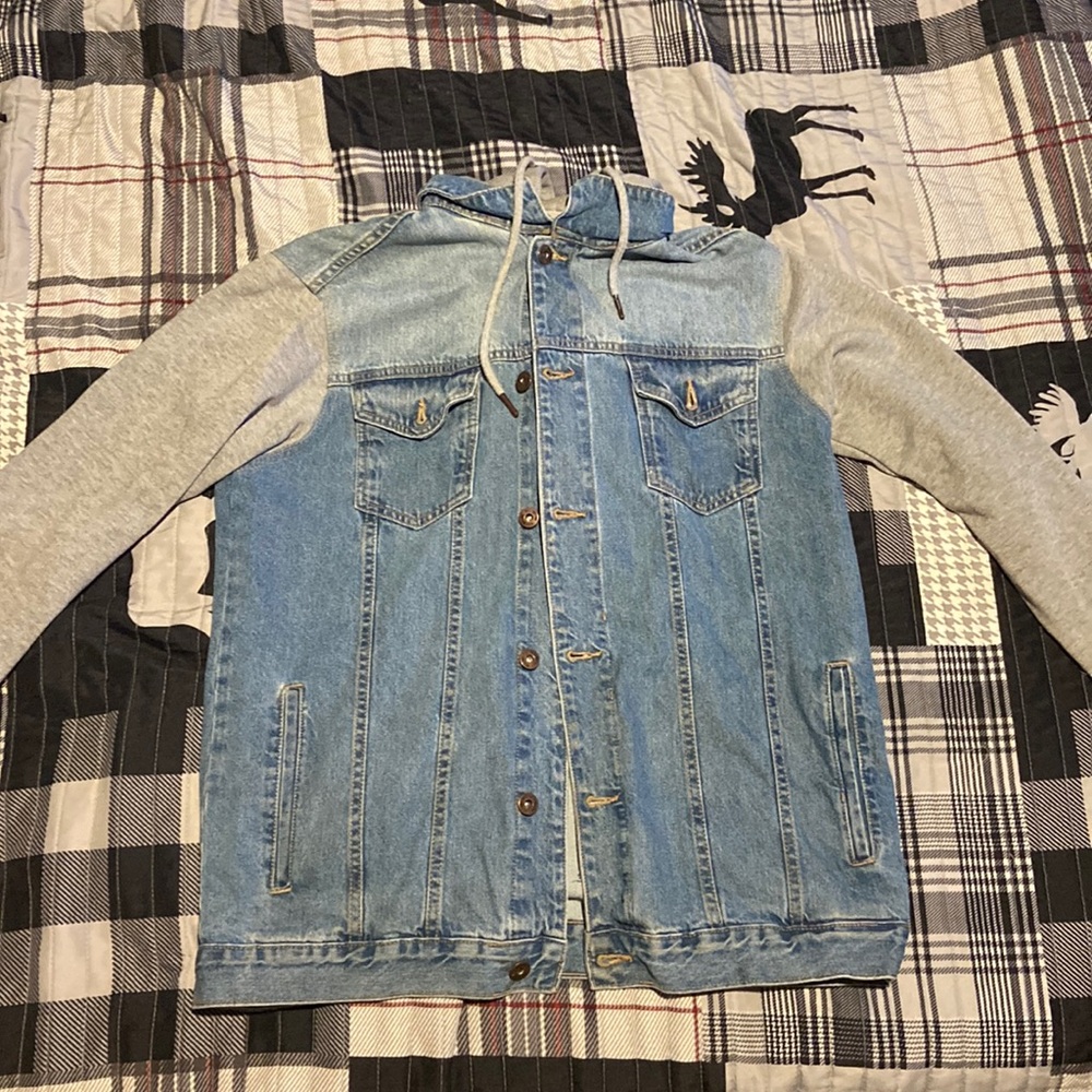 Jean jacket/hoodie